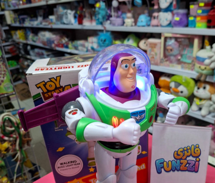 ربات اسباب بازی مدل بازلایتر انیمیشن توی استوری bazz lightyear کد ۵