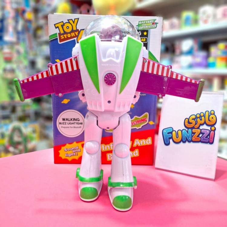 ربات اسباب بازی مدل بازلایتر انیمیشن توی استوری bazz lightyear کد ۵