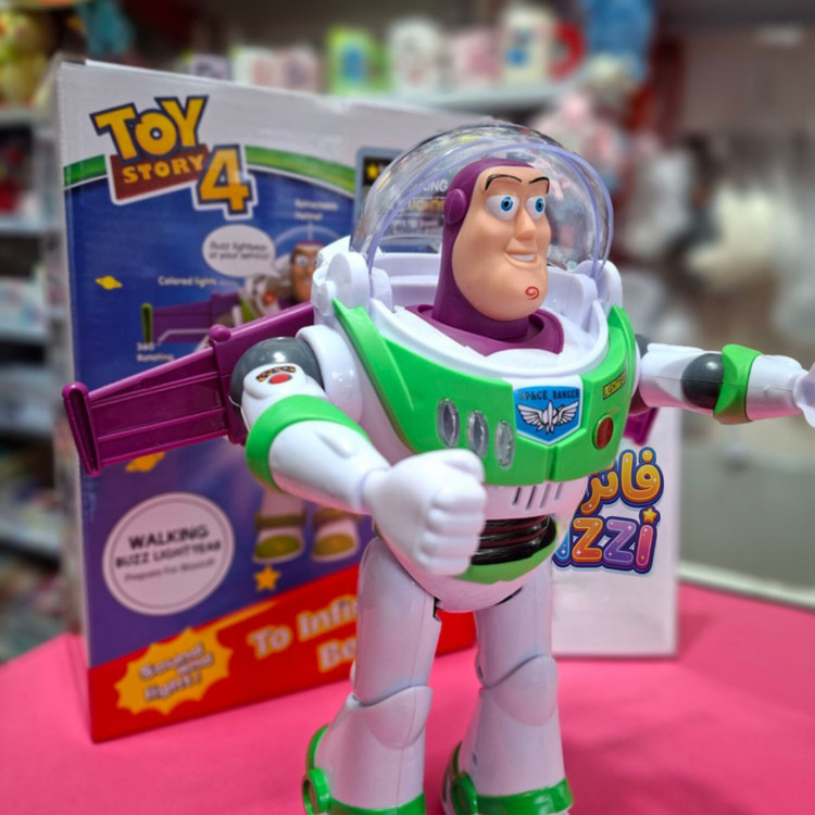 ربات اسباب بازی مدل بازلایتر انیمیشن توی استوری bazz lightyear کد ۵