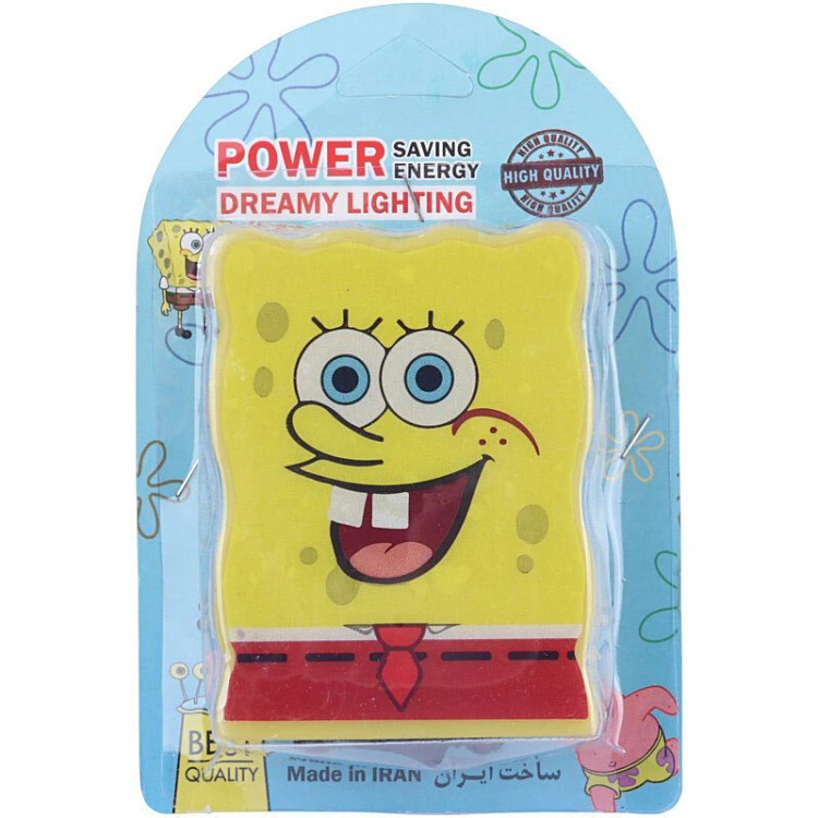 چراغ خواب power طرح باب اسفنجی