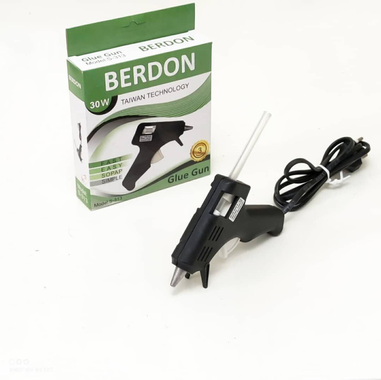 تفنگ چسب حرارتی 20 وات کوچک BERDON