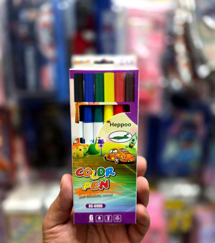 ماژیک ۶ رنگ هپو
