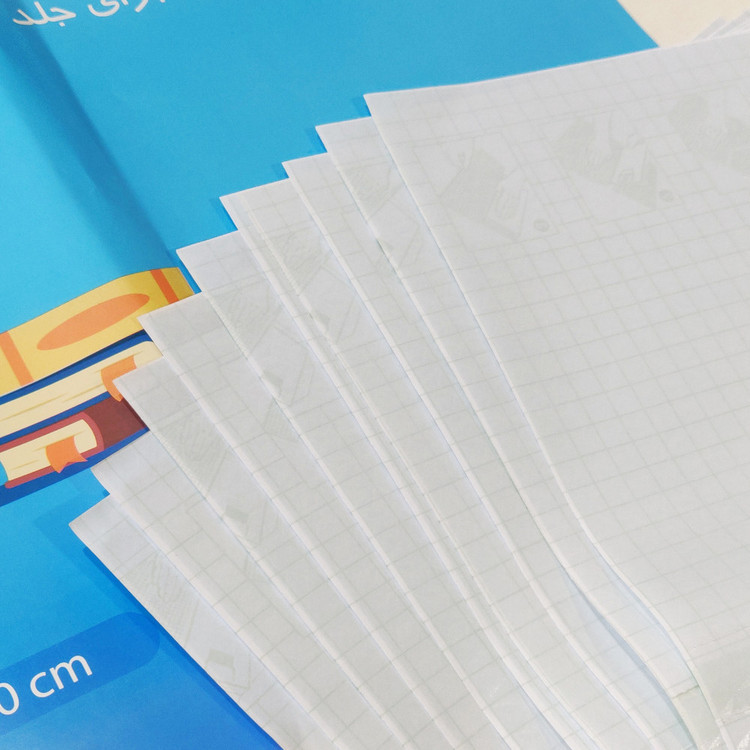 جلد کتاب Nago چسبی شفاف بسته ۱۰ عددی