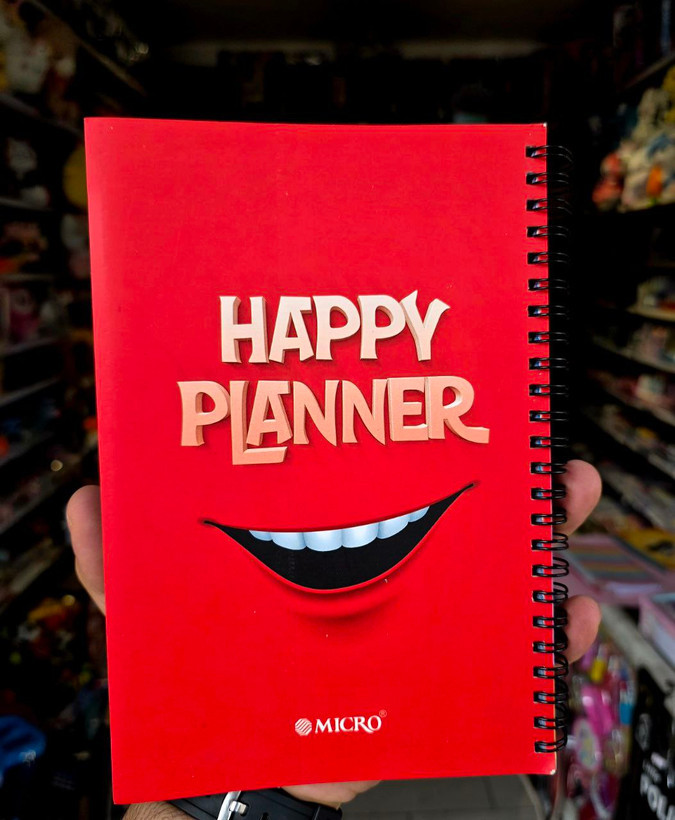پلنر روزانه HAPPY PLANNER سایز ۱۵×۲۱ در ۴ طرح