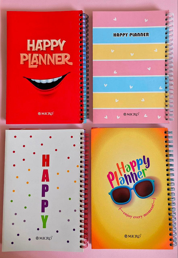 پلنر روزانه HAPPY PLANNER سایز ۱۵×۲۱ در ۴ طرح