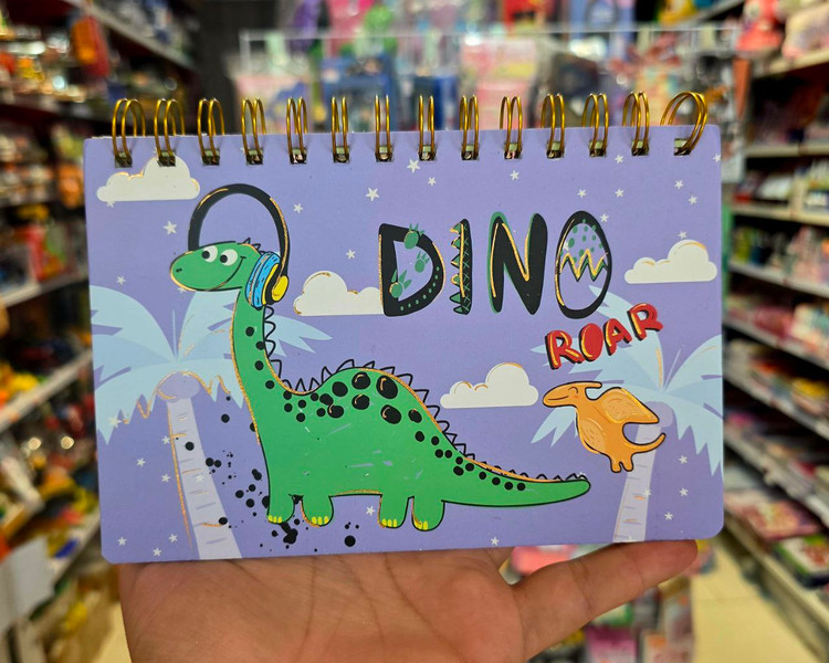 پلنر خارجی جلد سخت DINO سایز ۱۳×۱۹