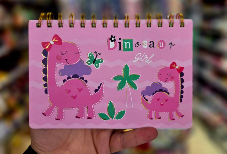 پلنر خارجی جلد سخت DINO سایز ۱۳×۱۹