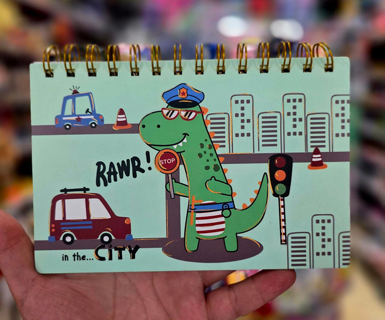 پلنر خارجی جلد سخت DINO سایز ۱۳×۱۹