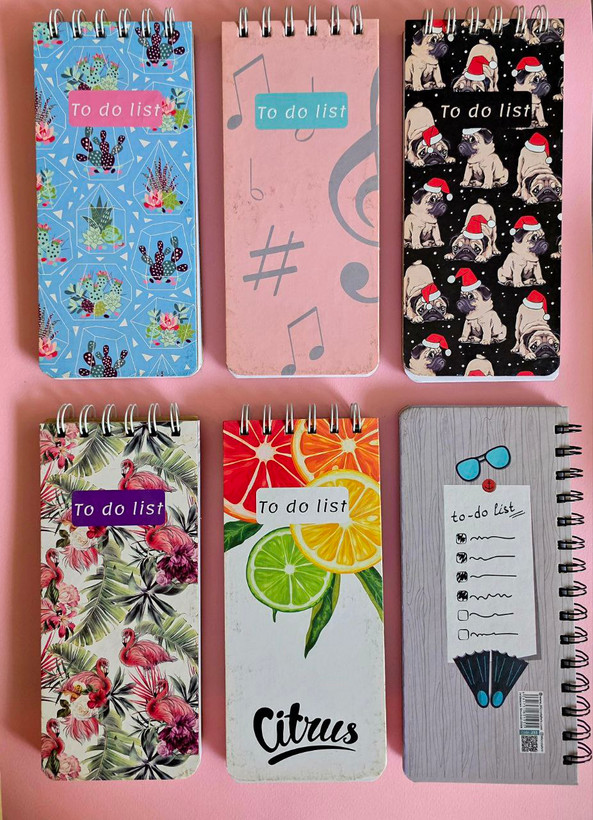 دفترچه تودولیست To do list سایز ۲۰×۹