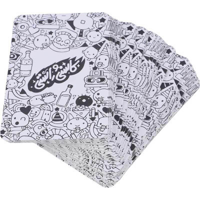 بازی فکری کاسنی و راستی 200 کارتی چارپایه