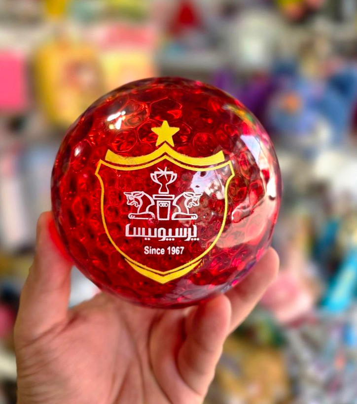 توپ آپارتمانی بی خطر ژله ای پرسپولیس 🔴
