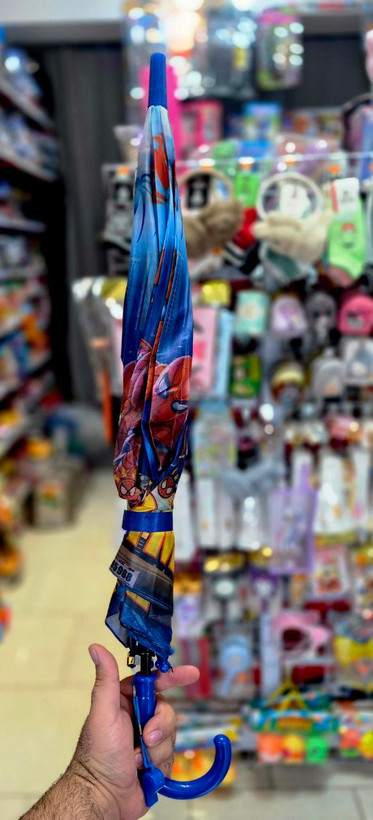 چتر بچه گانه طرح مرد عنکبوتی