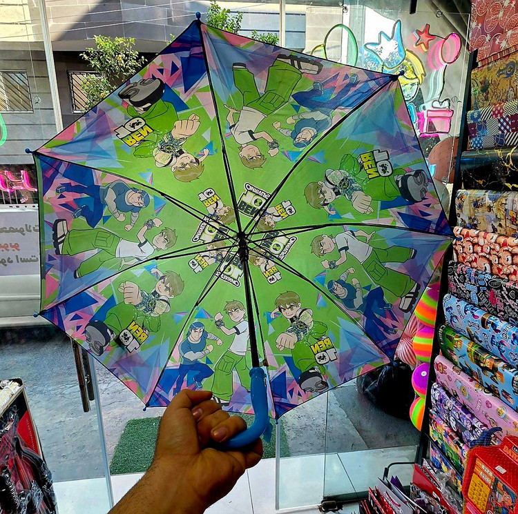 چتر بچه گانه طرح بن تن Ben10 کد ۰۱